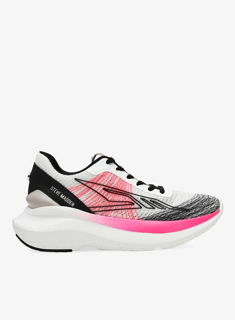 STEVE MADDEN Steve madden elevate 5 white/pink women's sneakers